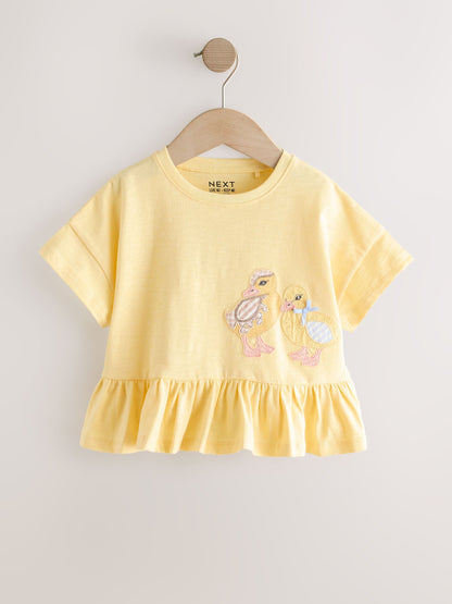 Dsiney Kidz - Blue/Yellow T-Shirts 4 Pack (3mths-7yrs) image 6