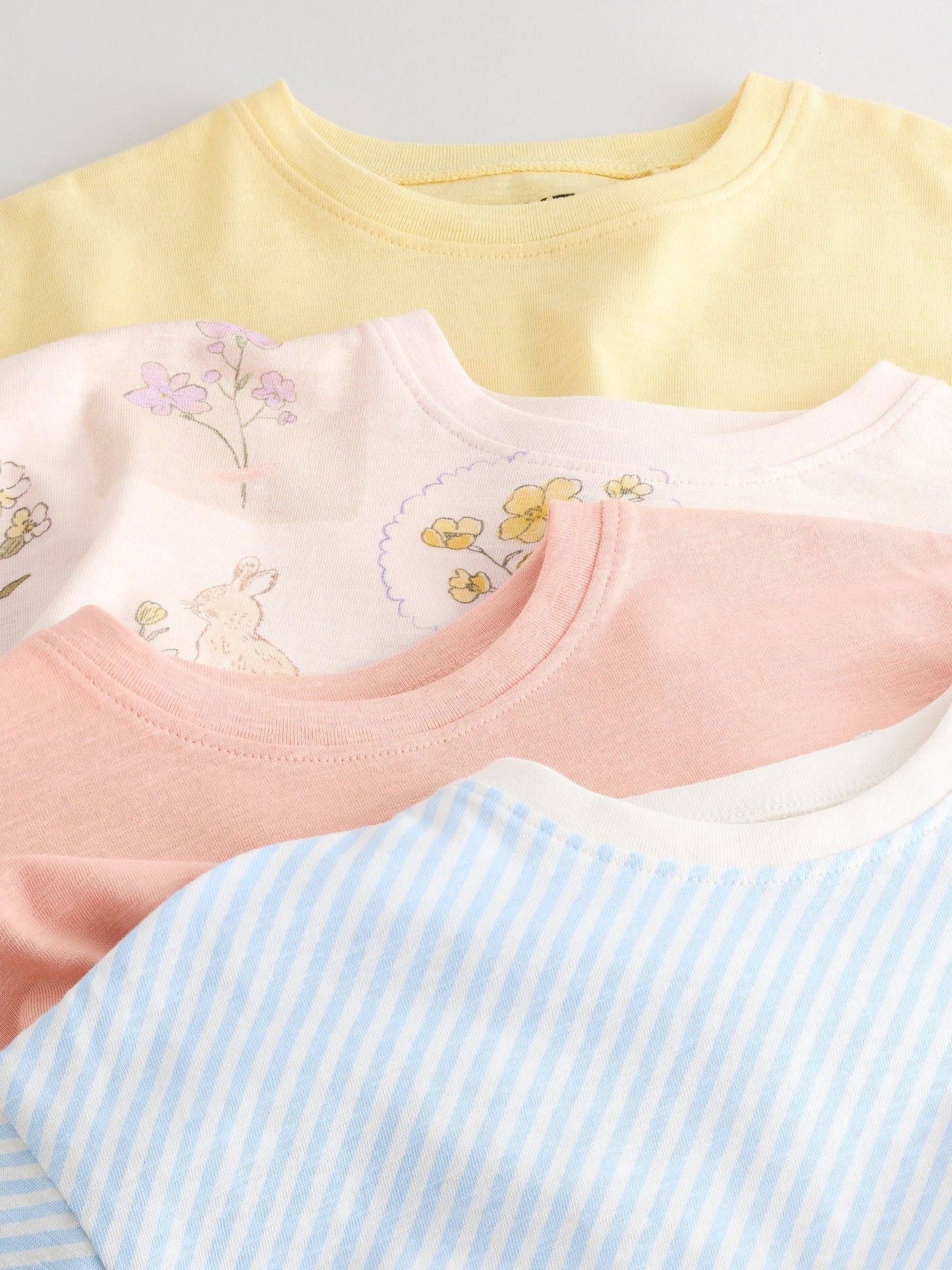 Dsiney Kidz - Blue/Yellow T-Shirts 4 Pack (3mths-7yrs) image 8