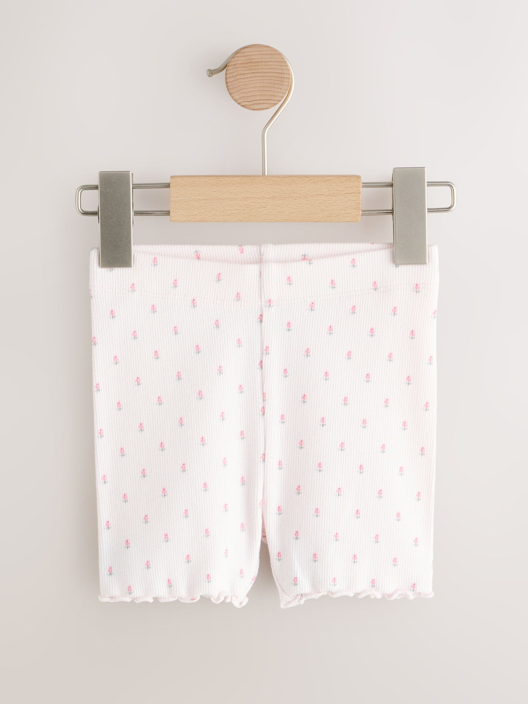 Pink Cycle Shorts 5 Pack (3mths-7yrs) image 5