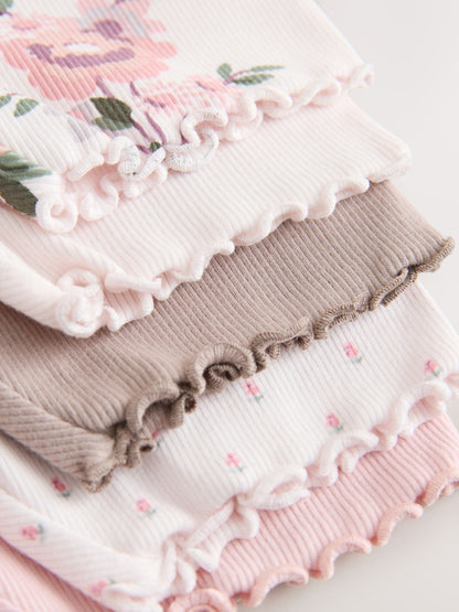 Pink Cycle Shorts 5 Pack (3mths-7yrs) image 9