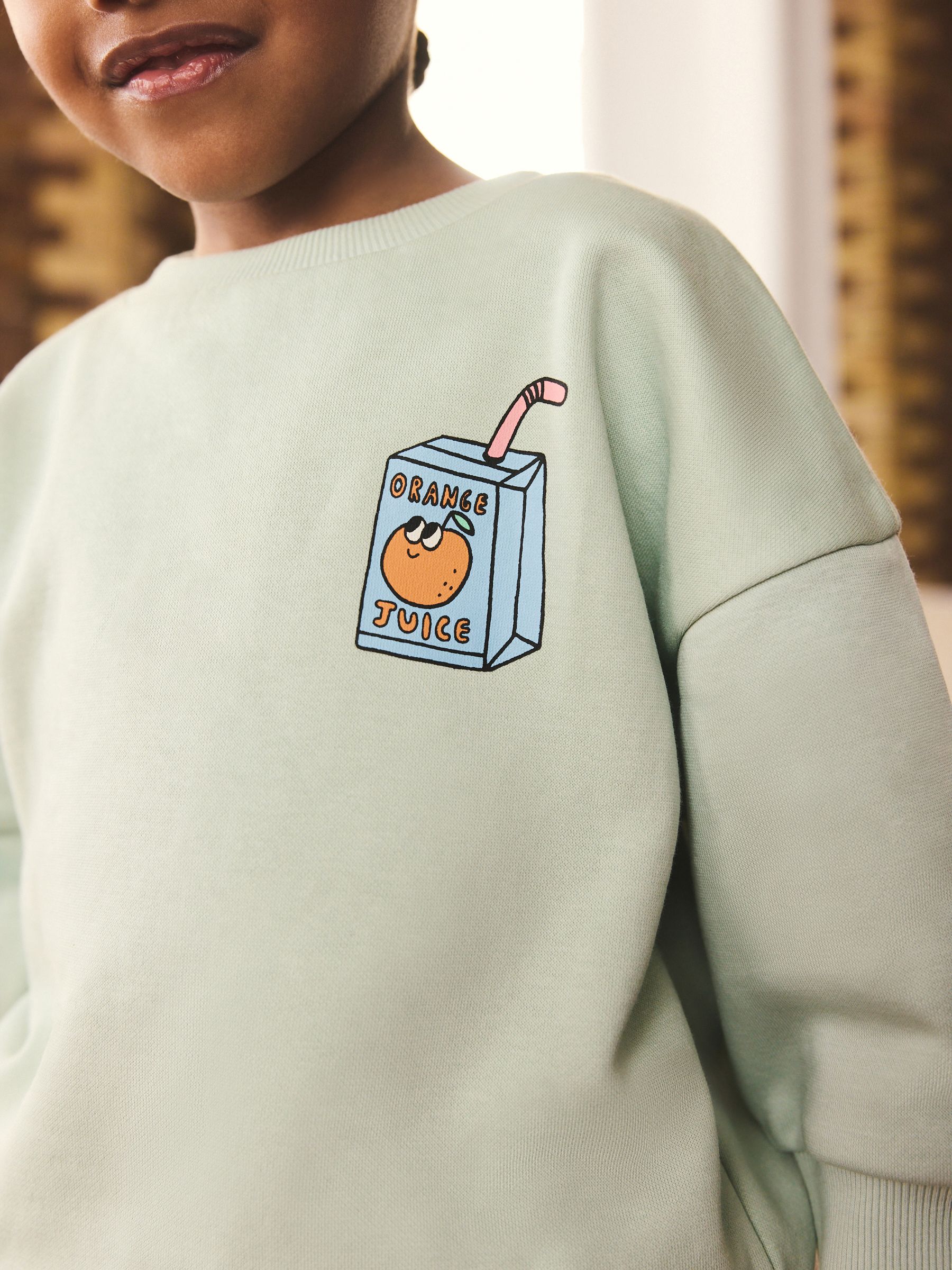 Dsiney Kidz - Back Print Back Printed Crew Neck Sweat Top (3mths-7yrs) image 4