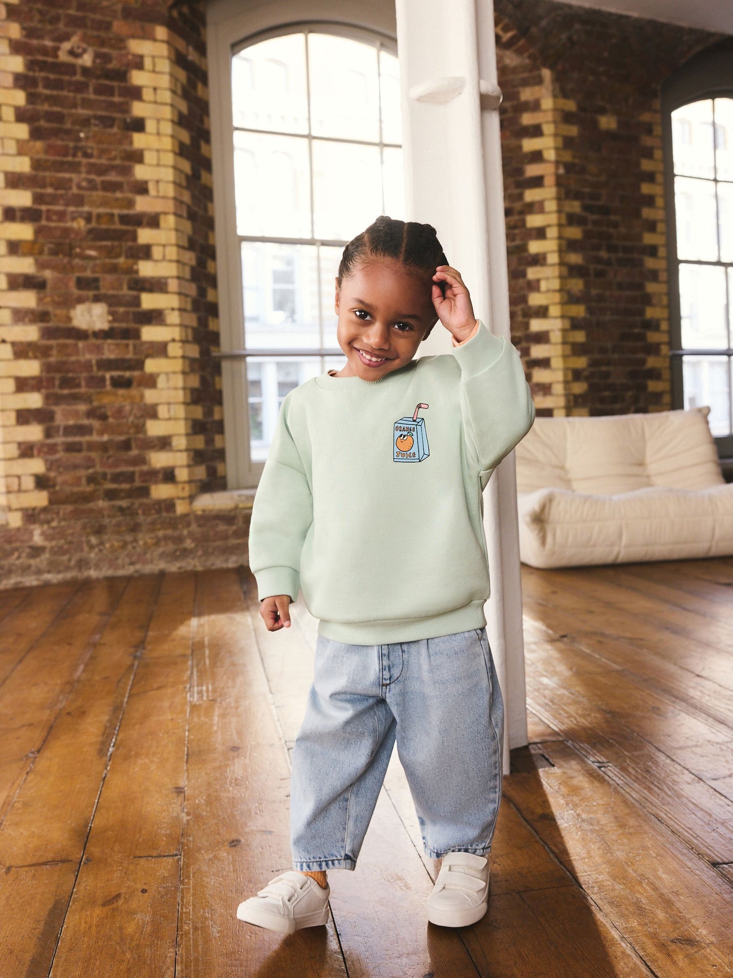 Dsiney Kidz - Back Print Back Printed Crew Neck Sweat Top (3mths-7yrs) image 5