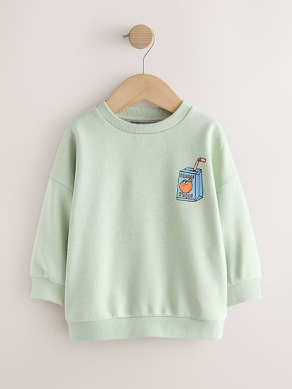 Dsiney Kidz - Back Print Back Printed Crew Neck Sweat Top (3mths-7yrs) image 6