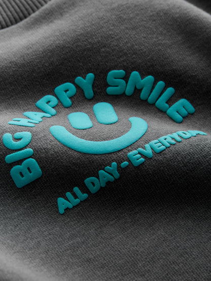 Dsiney Kidz - Dark Grey Printed Crew Neck Sweat Top (3mths-7yrs) image 7