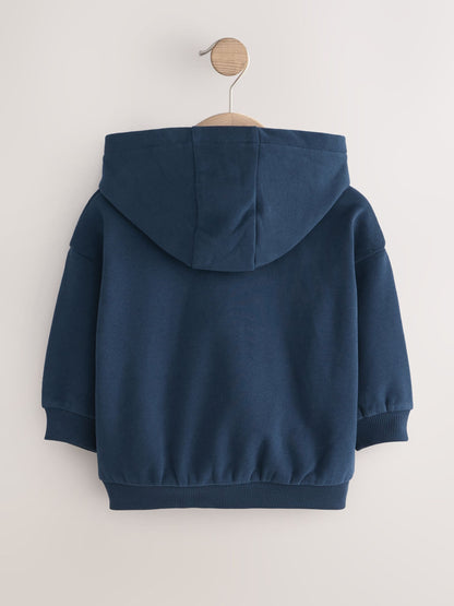Dsiney Kidz - Navy Blue Zip Thru Hoodie (3mths-7yrs) image 6