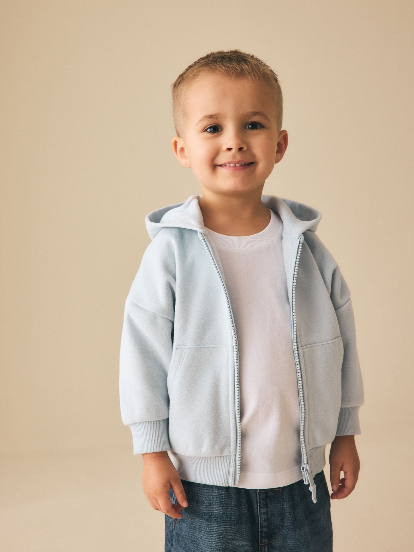 Dsiney Kidz - Blue Zip Thru Hoodie (3mths-7yrs) image 1