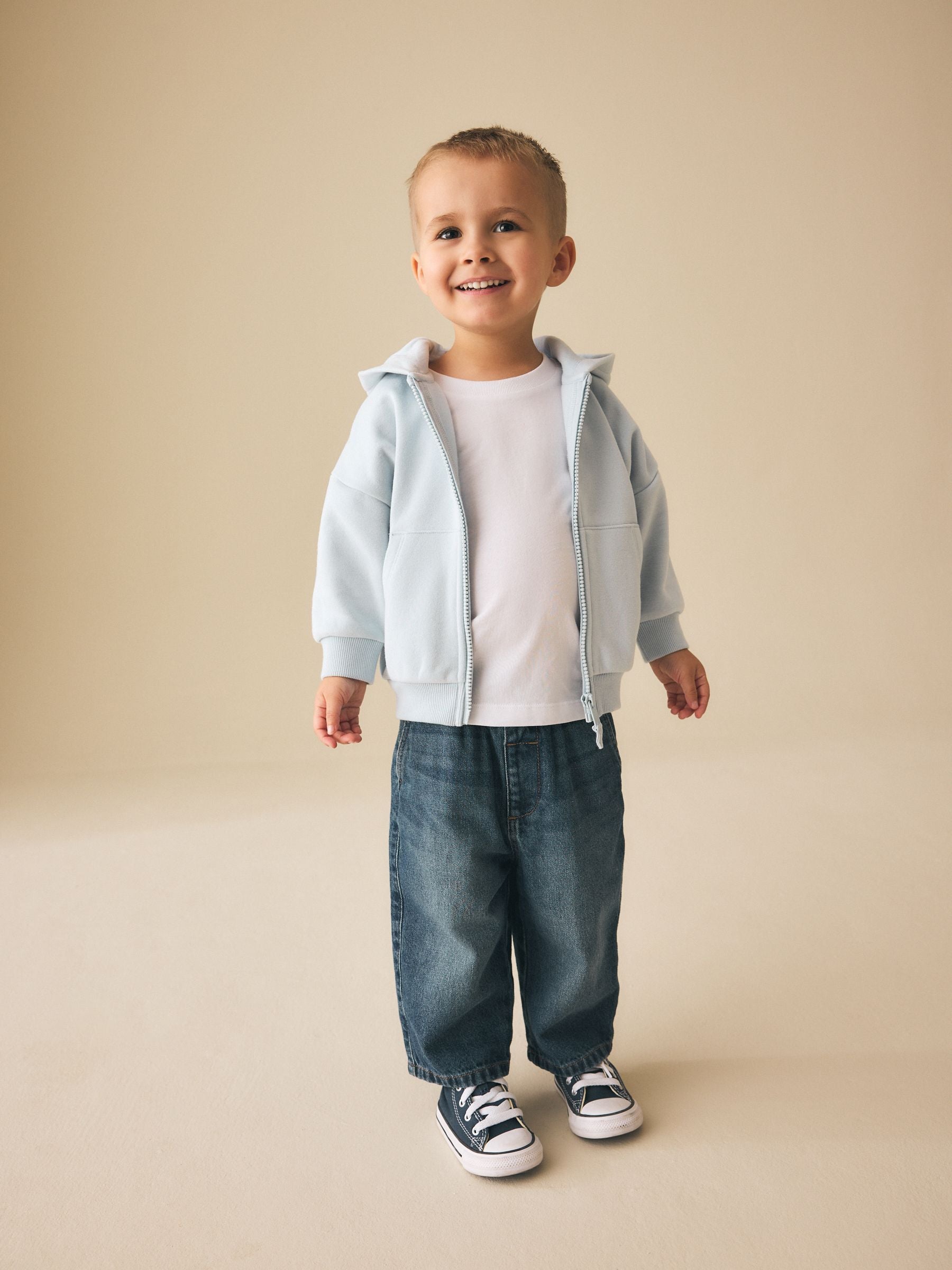 Dsiney Kidz - Blue Zip Thru Hoodie (3mths-7yrs) image 2