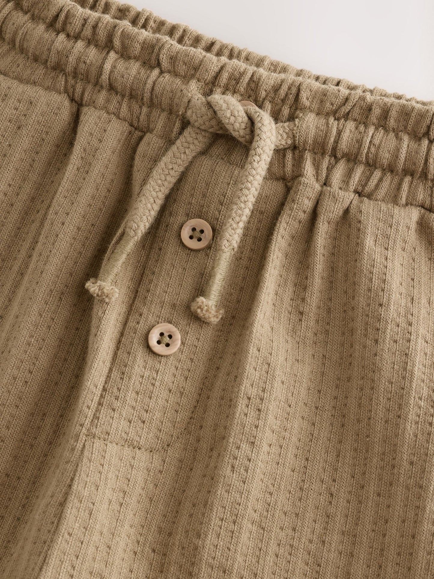 Tan Brown Textured Jersey Joggers (3mths-7yrs) image 6