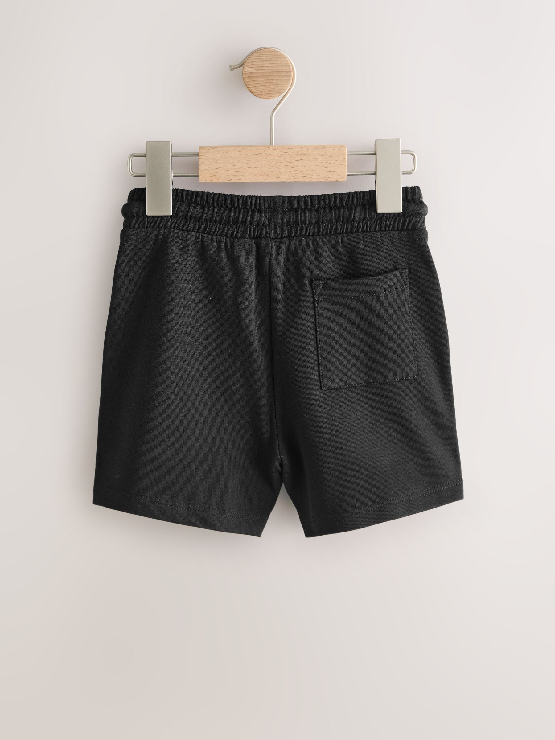 Black Jersey Shorts (3mths-7yrs) image 5