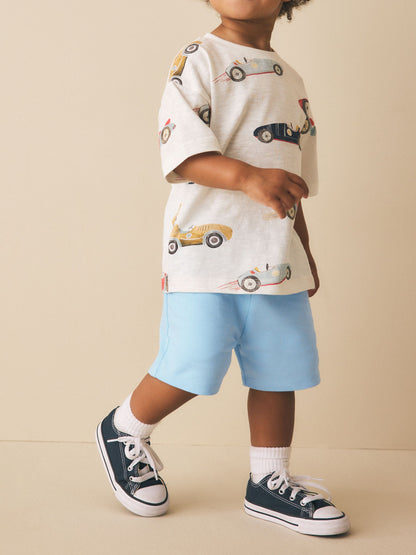 Dsiney Kidz - Light Blue Jersey Shorts (3mths-7yrs) image 4