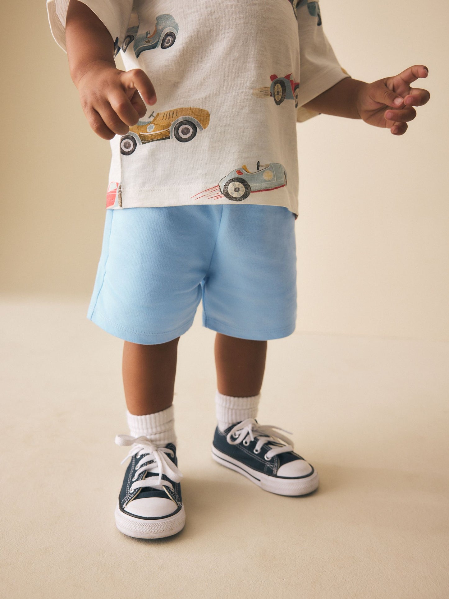 Dsiney Kidz - Light Blue Jersey Shorts (3mths-7yrs) image 1