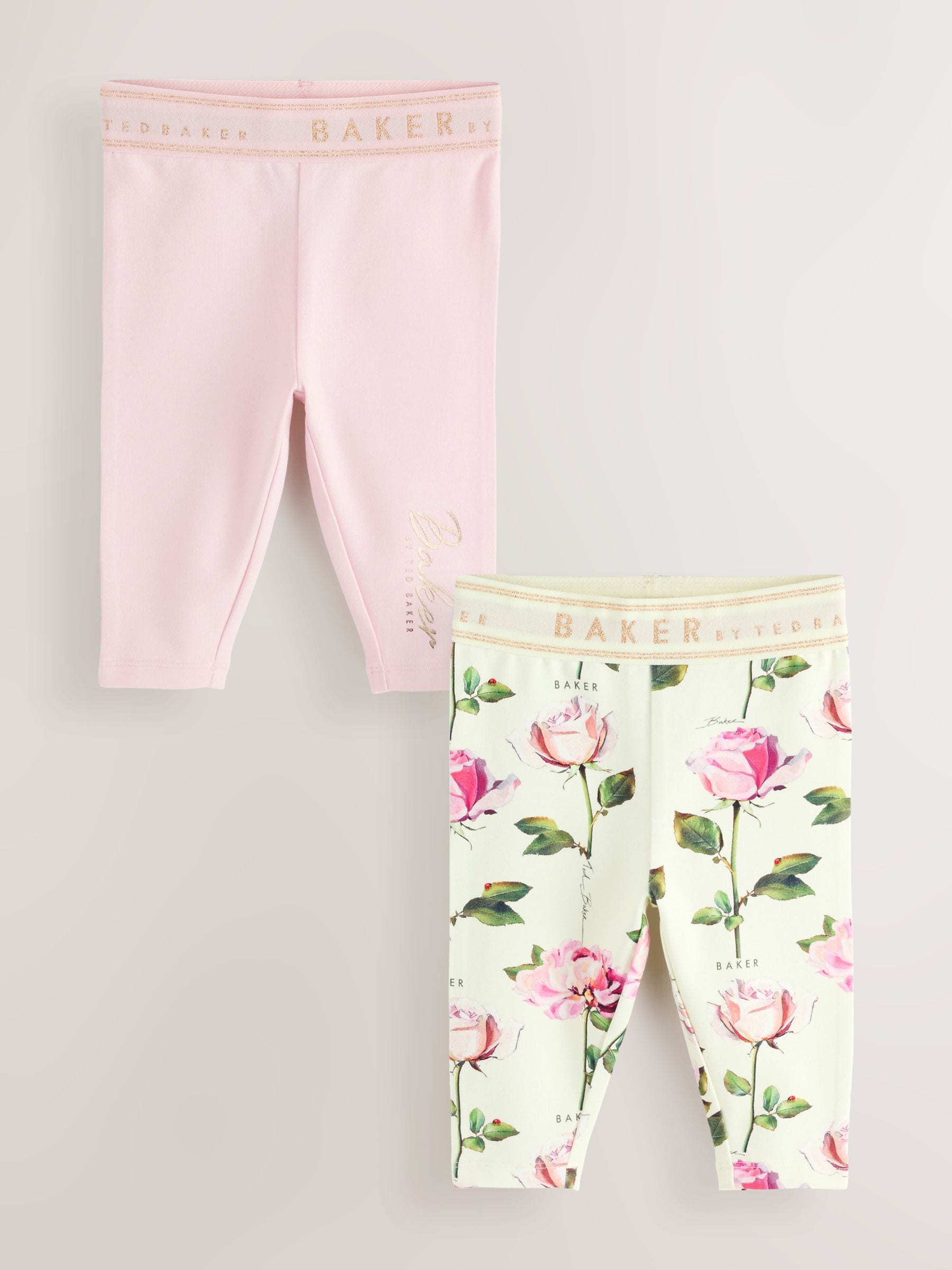 Baker by Ted Baker Multi Leggings 2 Pack image 1