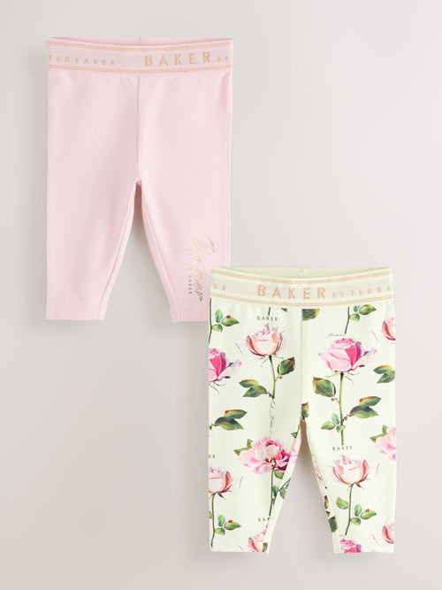Baker by Ted Baker Multi Leggings 2 Pack image 1