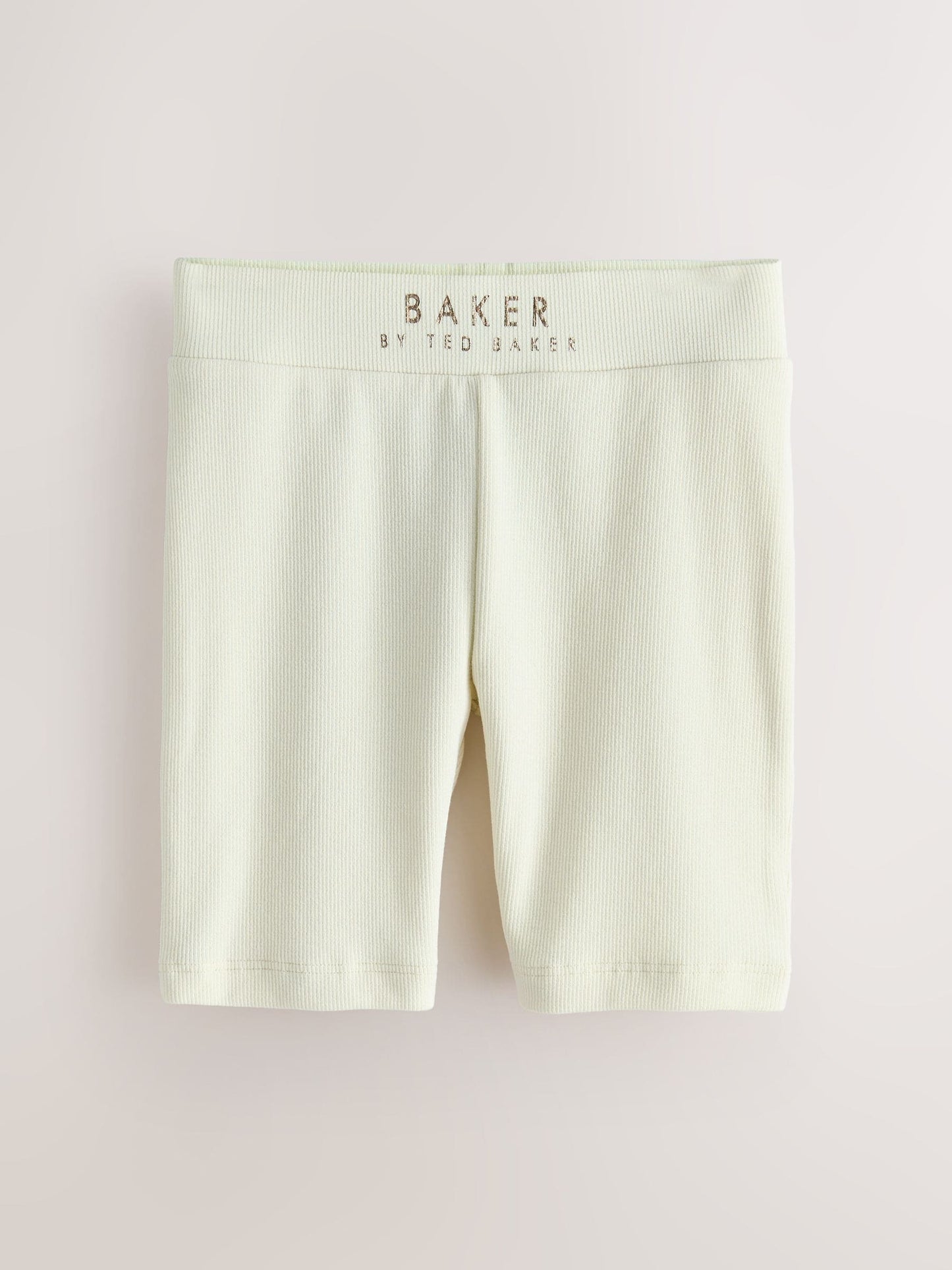 Baker by Ted Baker Black/Lime Ribbed Cycling Shorts 3 Pack image 2
