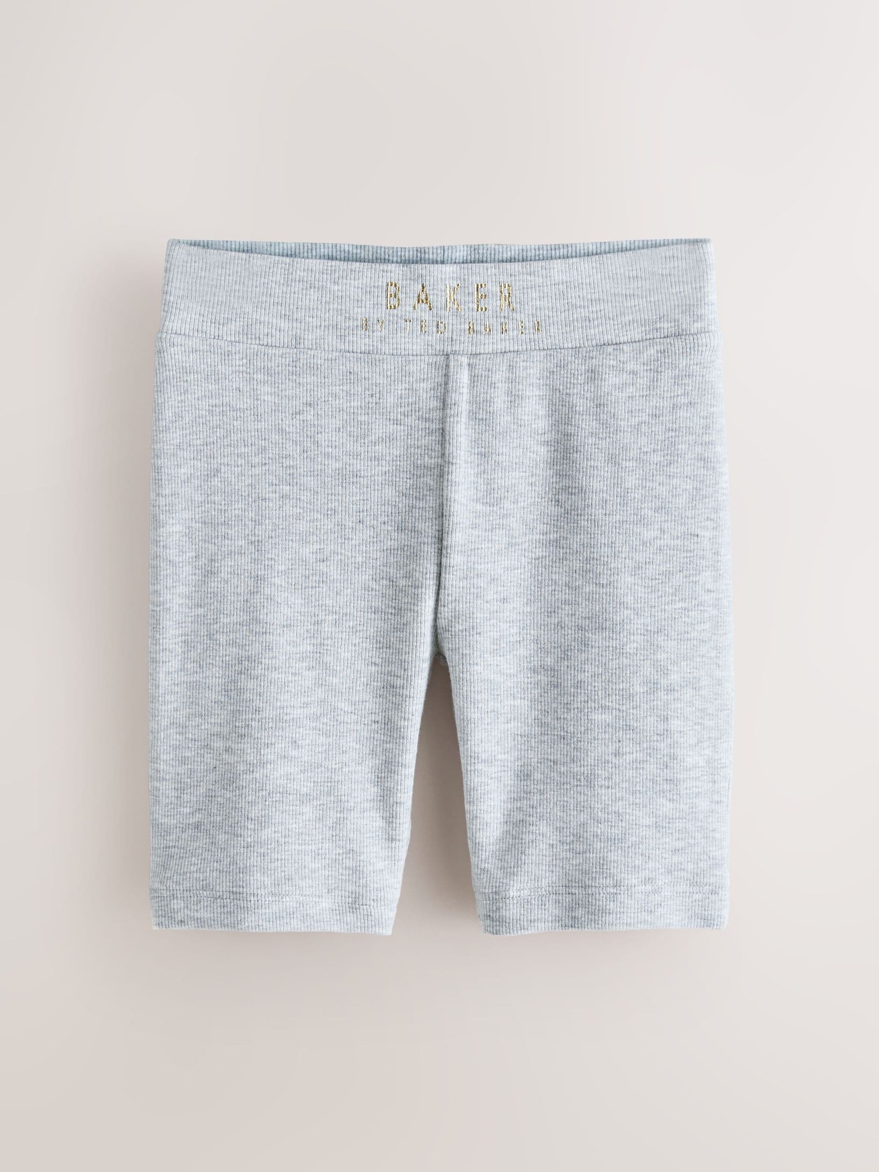 Baker by Ted Baker Black/Lime Ribbed Cycling Shorts 3 Pack image 3