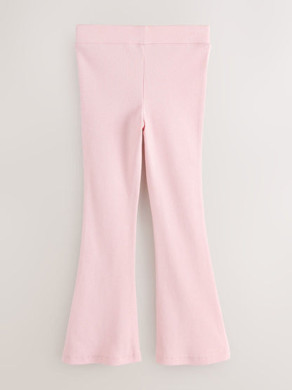 Baker by Ted Baker Multi Ribbed Flares Leggings 3 Pack image 3