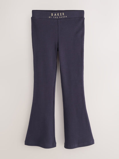 Baker by Ted Baker Multi Ribbed Flares Leggings 3 Pack image 5