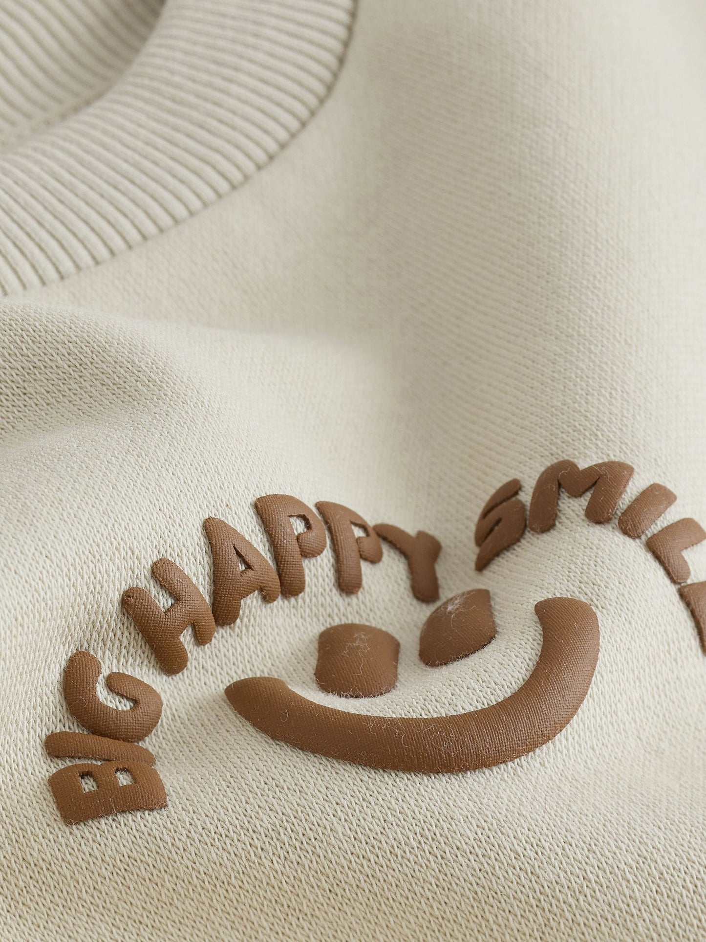Stone Big Happy Smile Crew Neck Sweatshirt and Shorts Set (3mths-7yrs) image 8