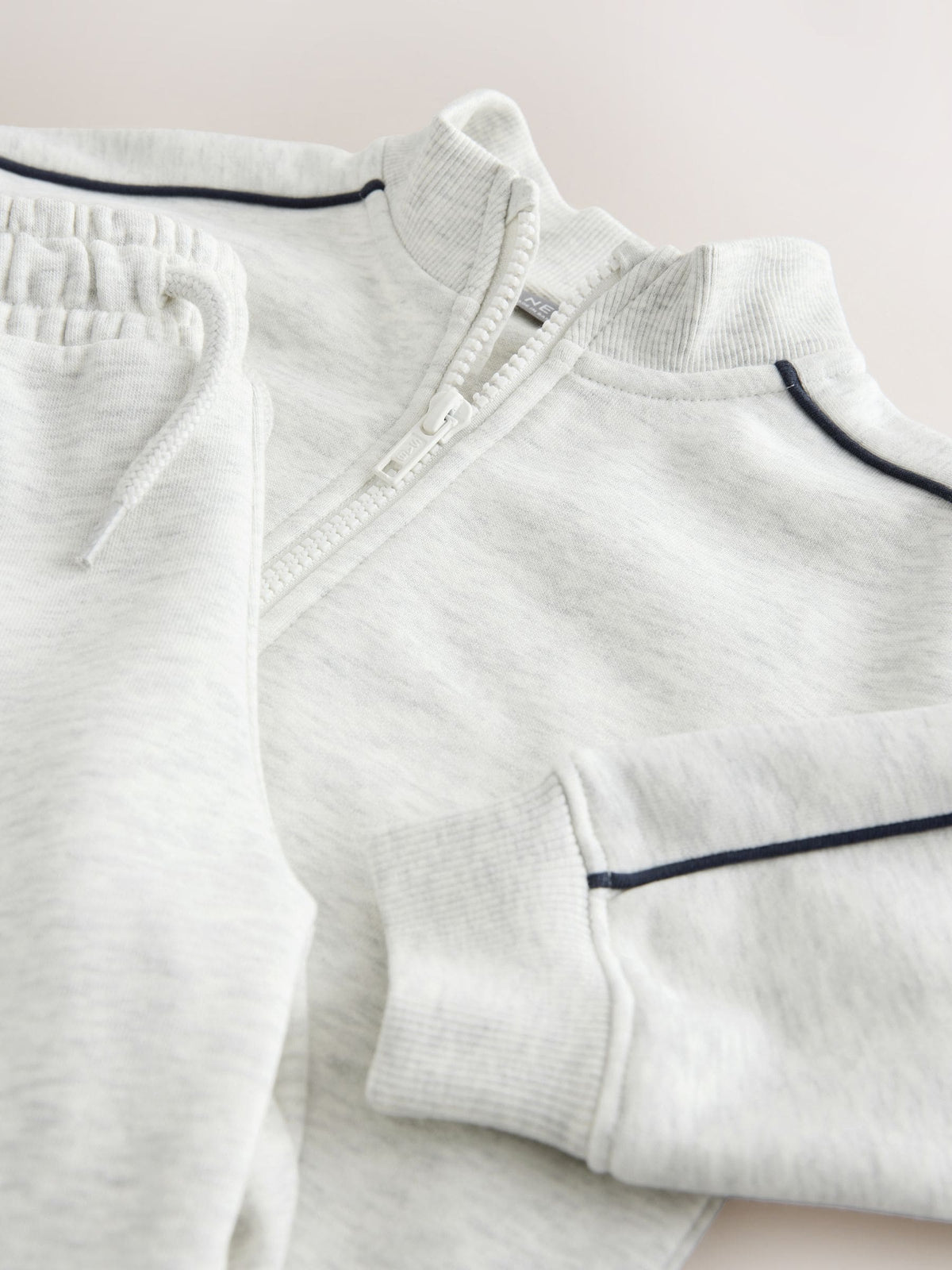 Dsiney Kidz - Grey Marl Half Zip Top and Joggers Set (3mths-7yrs) image 9
