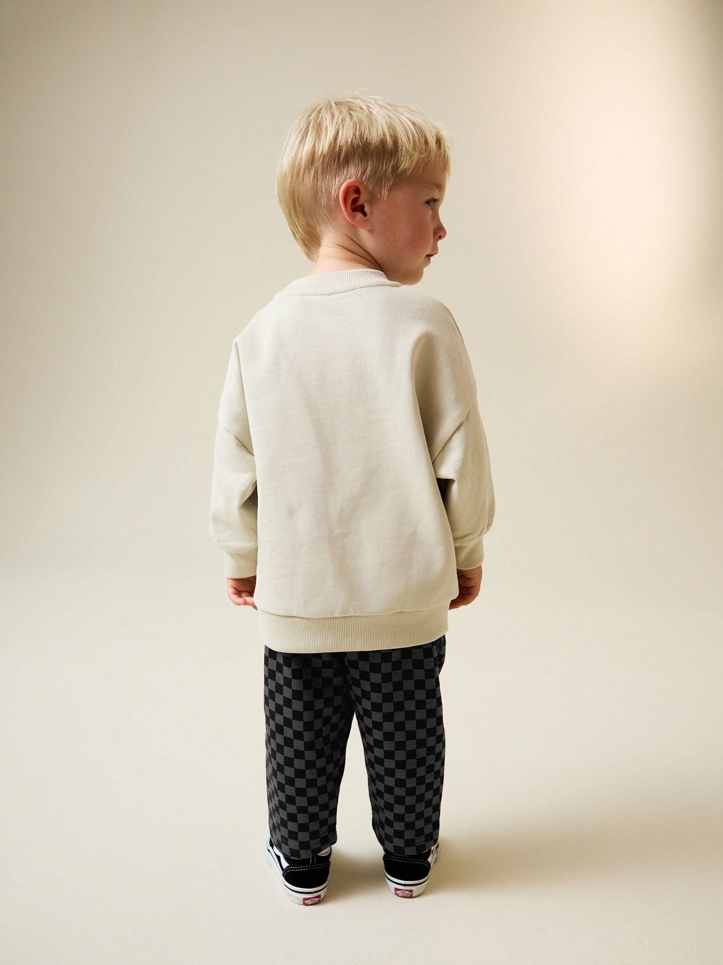 Ecru Car Crew Neck Sweatshirt and Jogger Set (3mths-7yrs) (3mths-7yrs) image 4