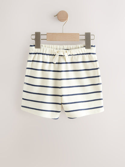 Dsiney Kidz - Blue And Striped Textured Shorts 3 Pack (3mths-7yrs) image 4