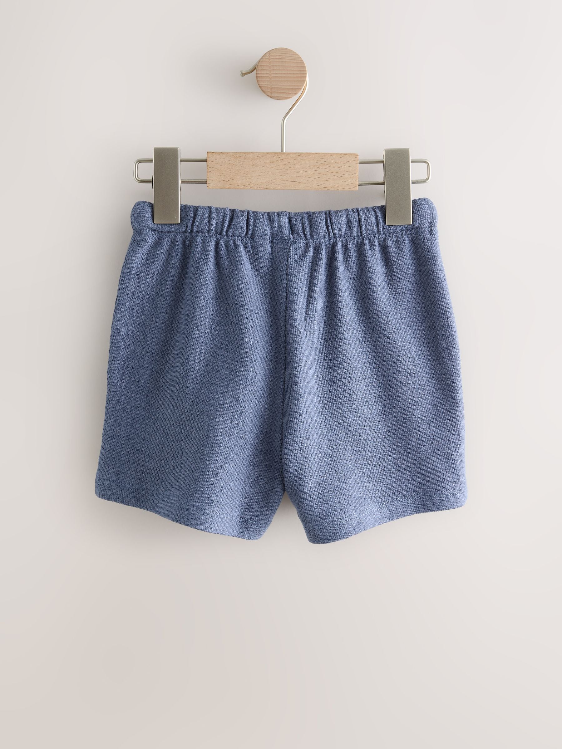 Dsiney Kidz - Blue And Striped Textured Shorts 3 Pack (3mths-7yrs) image 5