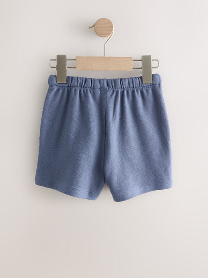 Dsiney Kidz - Blue And Striped Textured Shorts 3 Pack (3mths-7yrs) image 5