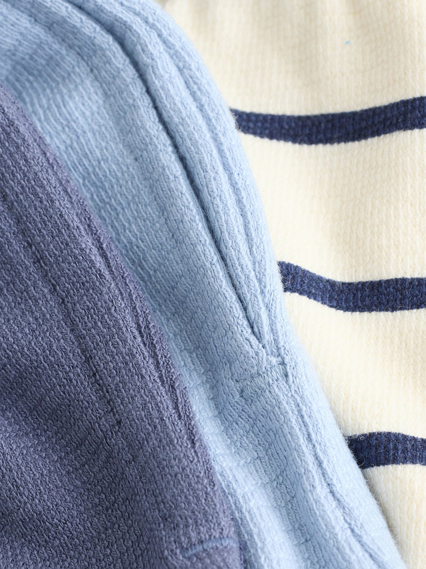 Dsiney Kidz - Blue And Striped Textured Shorts 3 Pack (3mths-7yrs) image 6