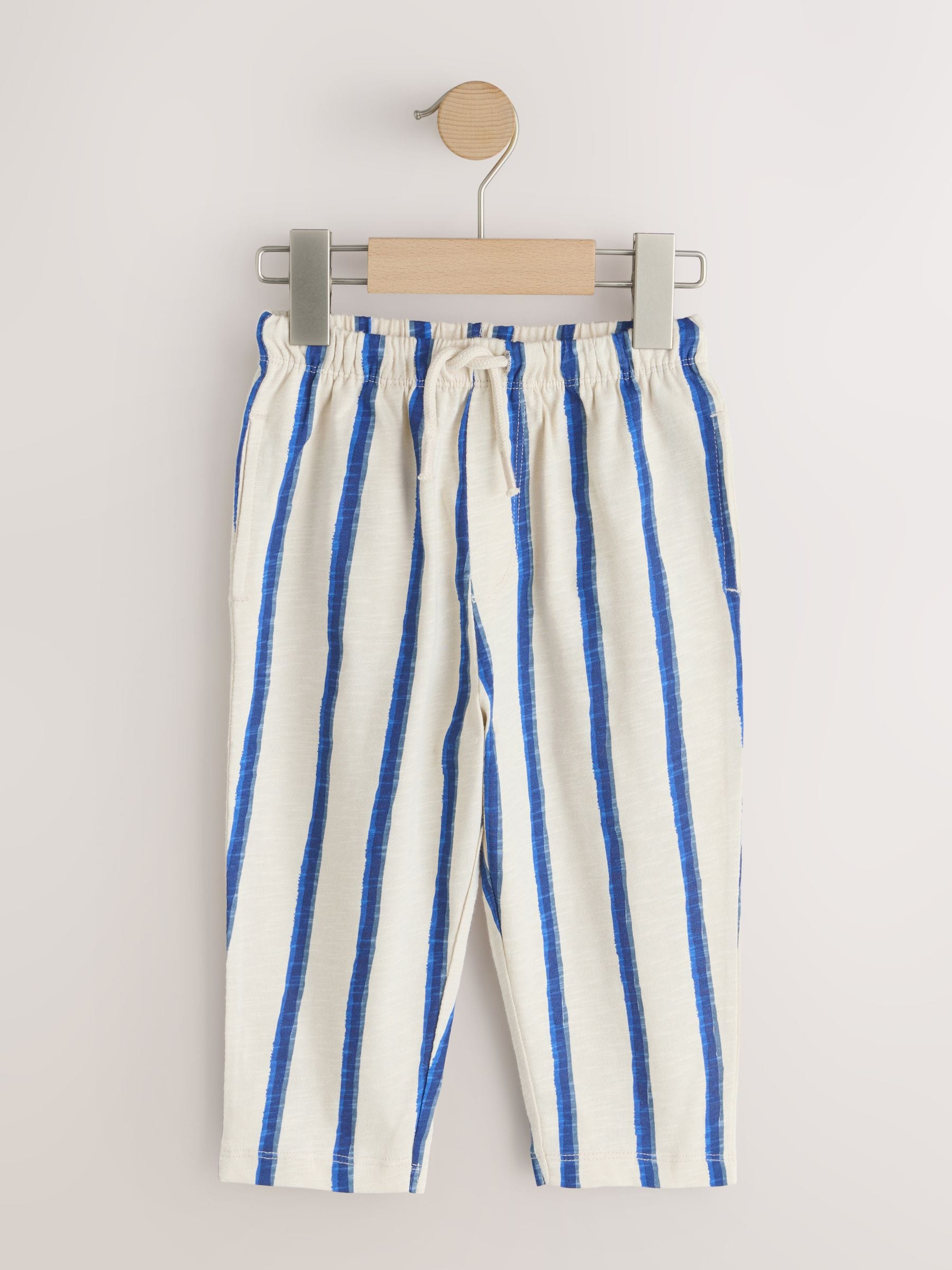 Blue Stripe Joggers 3 Pack (3mths-7yrs) image 4