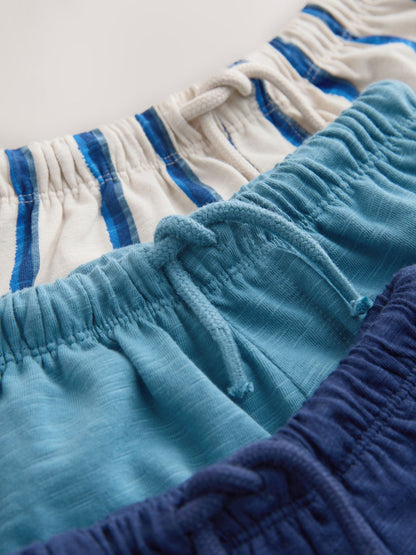 Blue Stripe Joggers 3 Pack (3mths-7yrs) image 6