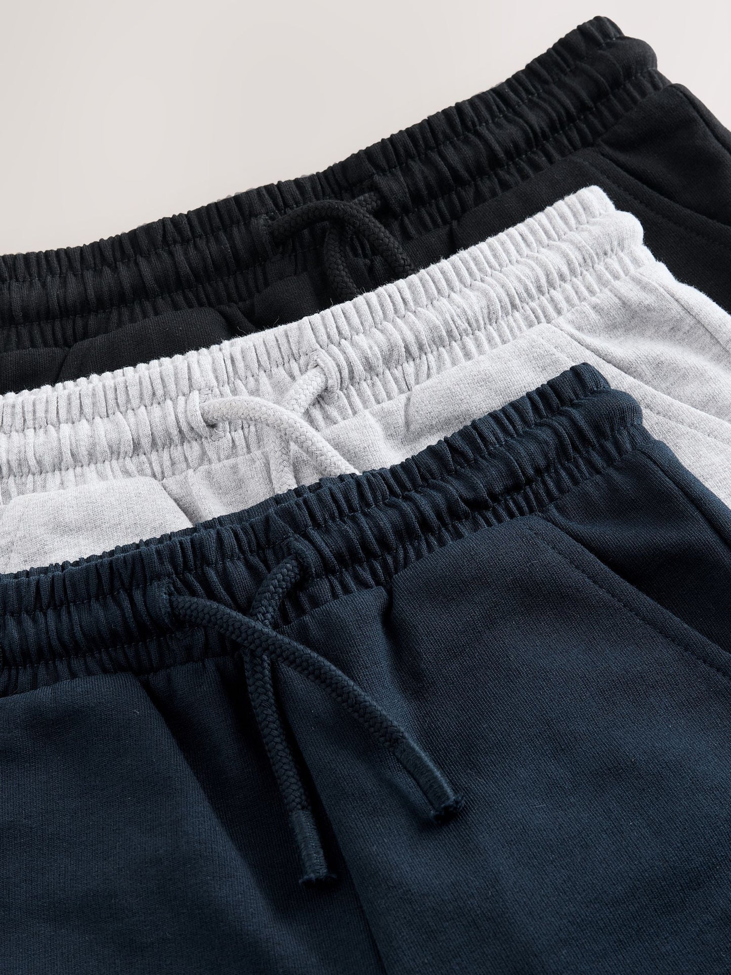Dsiney Kidz - Black/Grey/Navy Blue Jersey Shorts 3 Pack (3mths-7yrs) image 7