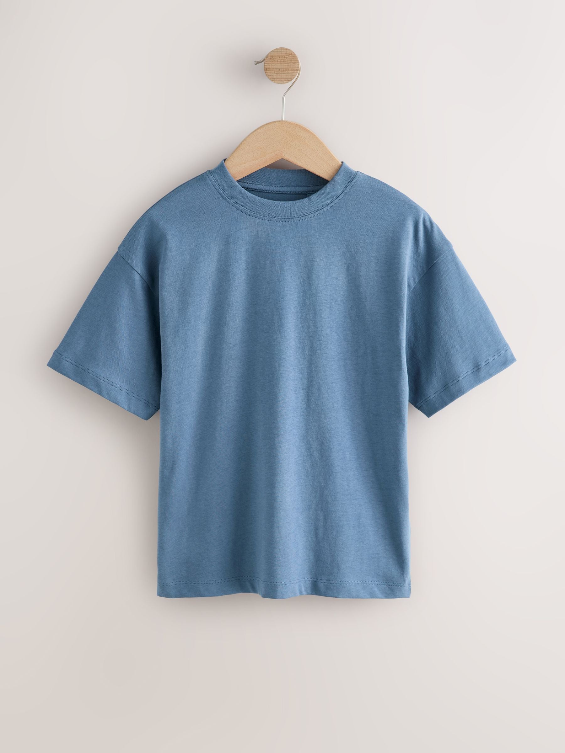 Dsiney Kidz - Black/Green/Blue/White/Rust/Grey Relaxed Fit Short Sleeve T-Shirts 8 Pack (3-16yrs) image 10
