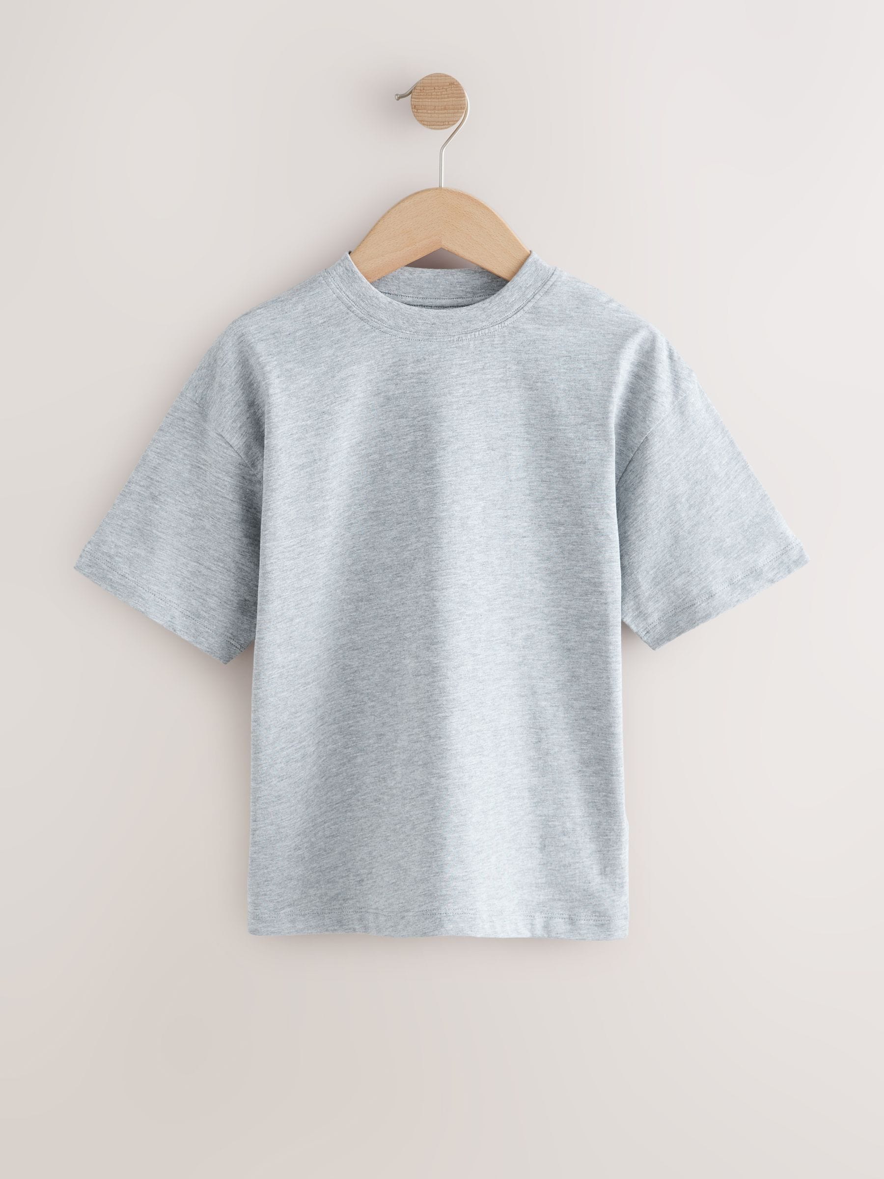 Dsiney Kidz - Black/Green/Blue/White/Rust/Grey Relaxed Fit Short Sleeve T-Shirts 8 Pack (3-16yrs) image 4