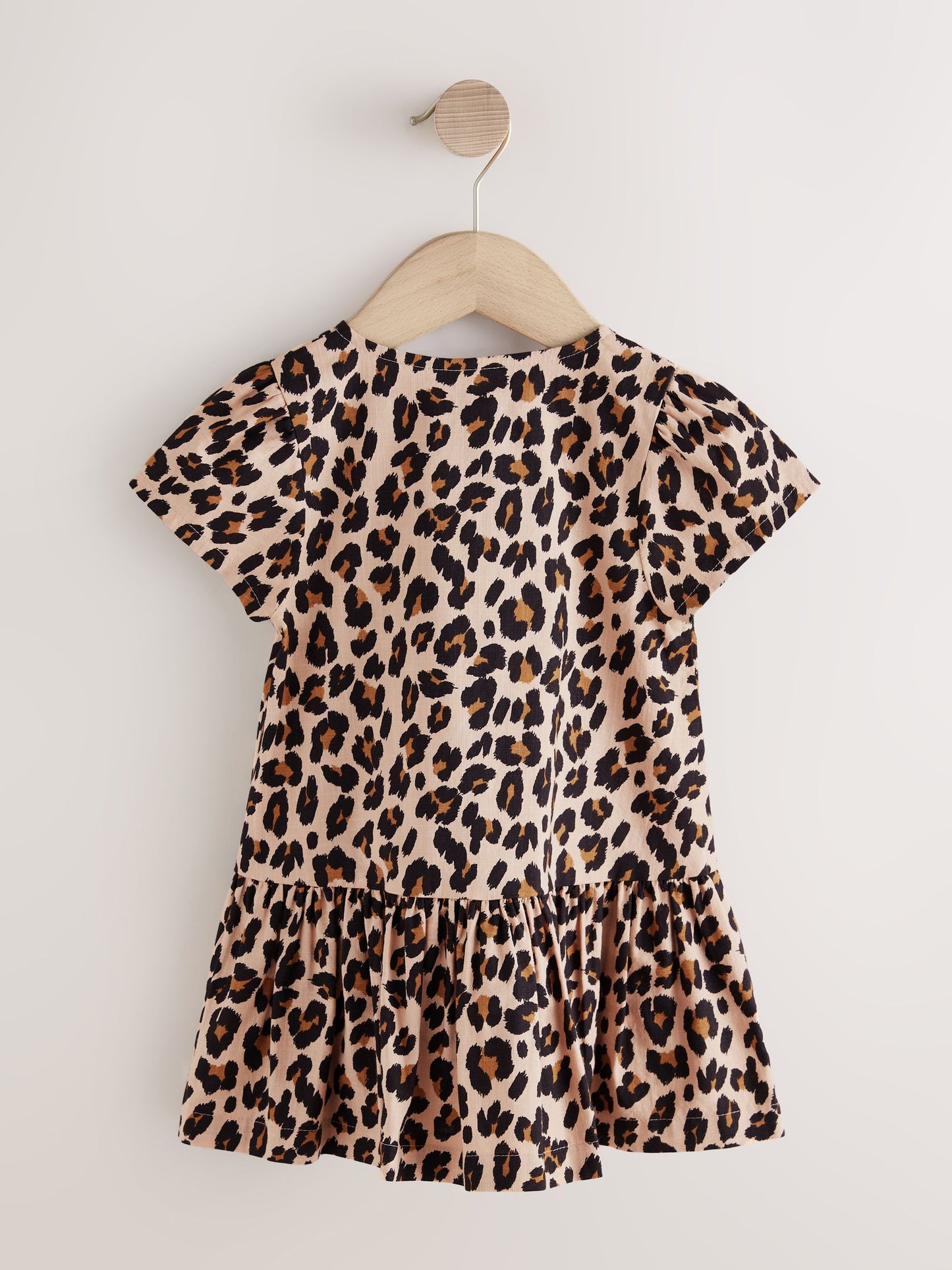Animal Print Short Sleeve Cotton Dress (3mths-8yrs) image 6
