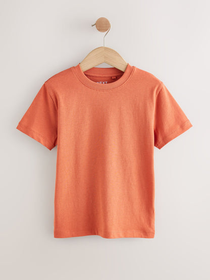 Dsiney Kidz - White/Navy/Green/Orange Regular Fit Short Sleeves T-Shirts 4 Pack (3-16yrs) image 4