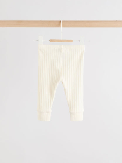 Cream Hello World Top and Leggings Baby Set (0-18mths) image 6