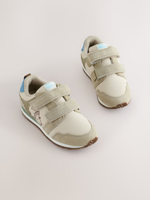 Neutral Dino Standard Fit (F) Two Strap Touch Fastening Trainers image 1