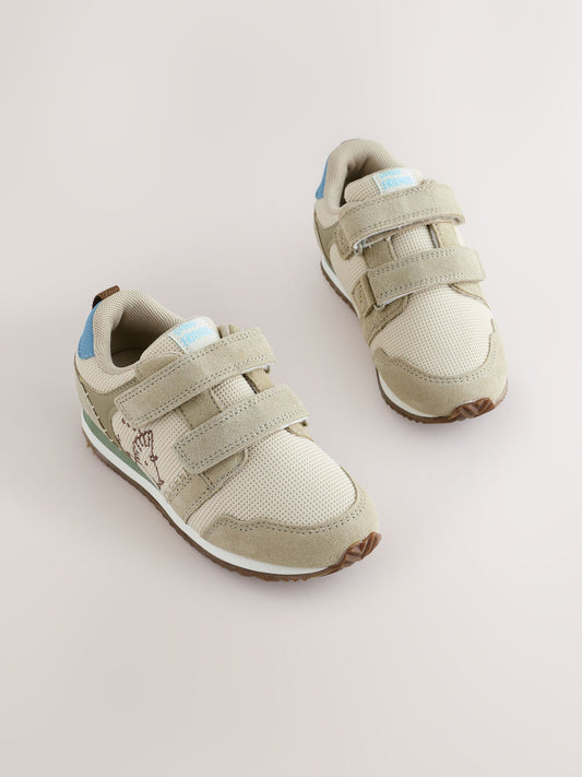 Neutral Dino Standard Fit (F) Two Strap Touch Fastening Trainers image 1