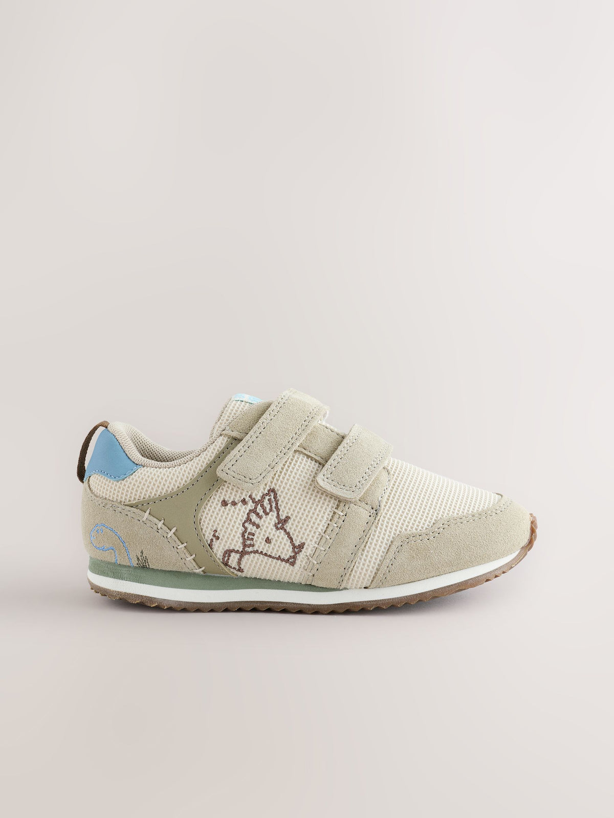 Neutral Dino Standard Fit (F) Two Strap Touch Fastening Trainers image 3