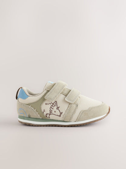Neutral Dino Standard Fit (F) Two Strap Touch Fastening Trainers image 3
