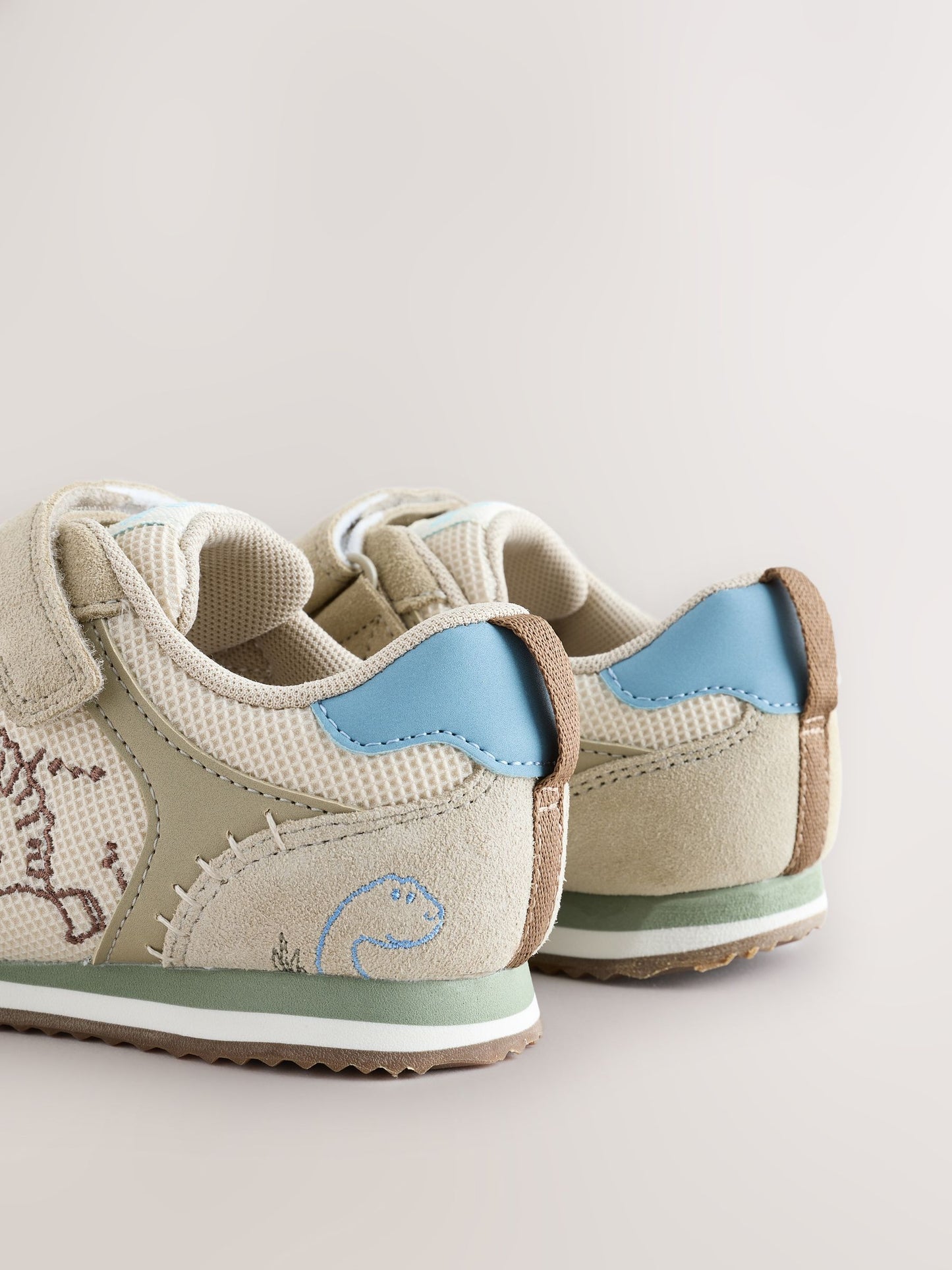 Neutral Dino Standard Fit (F) Two Strap Touch Fastening Trainers image 4
