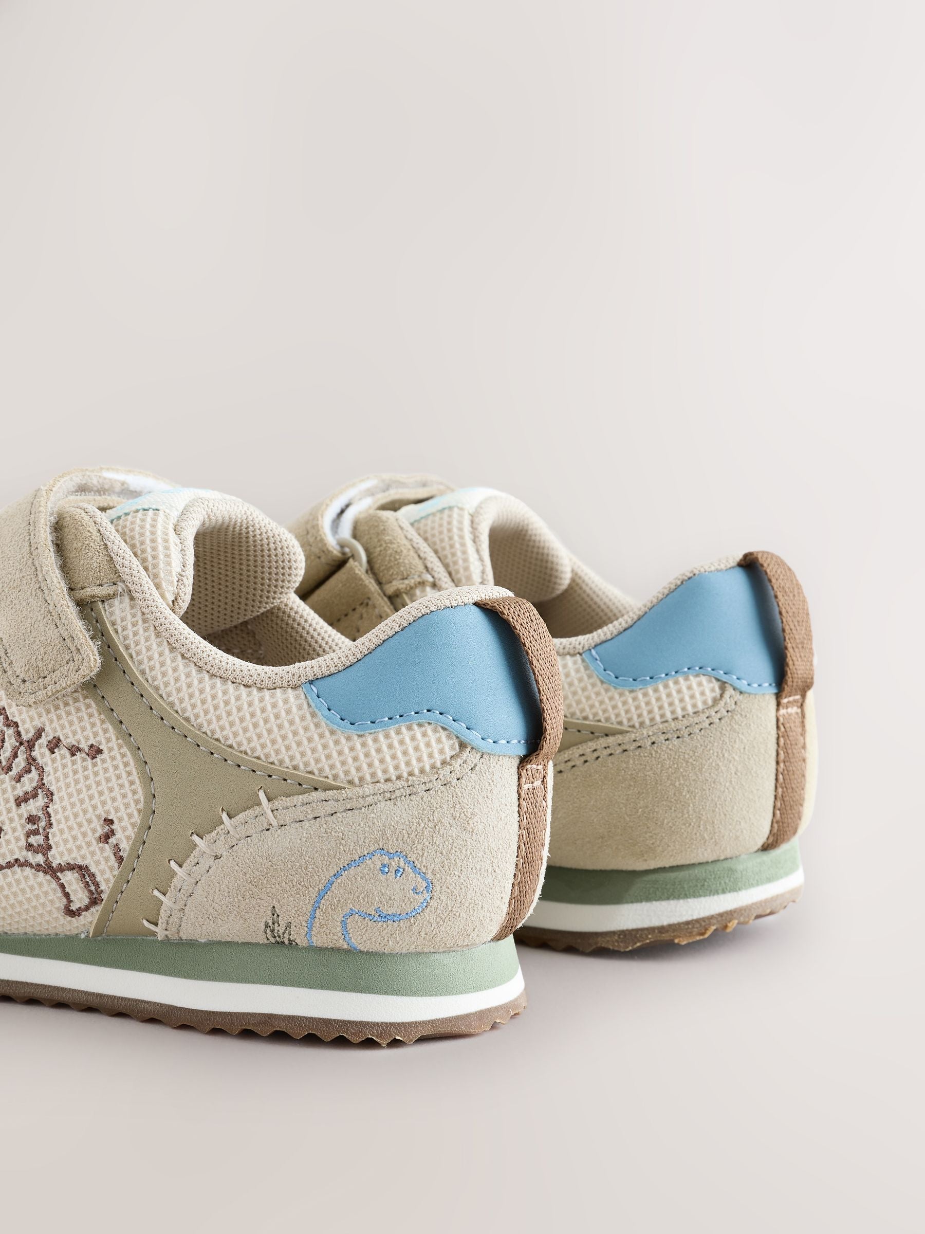 Neutral Dino Standard Fit (F) Two Strap Touch Fastening Trainers image 4