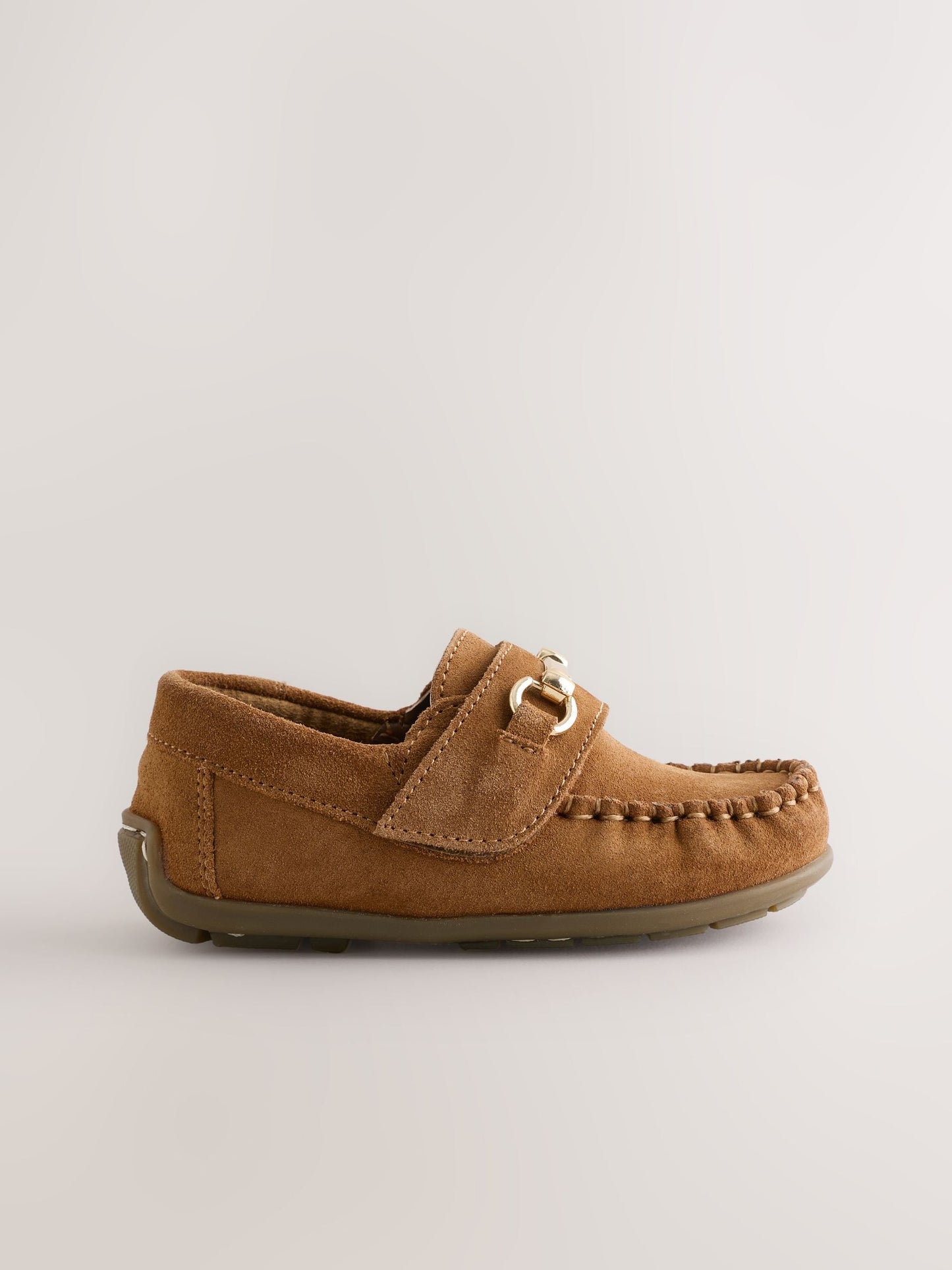 Tan Brown Snaffle Loafers image 2