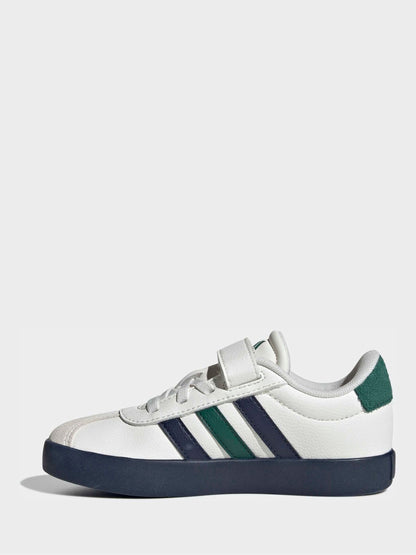 adidas White Vl Court 3.0 Trainers image 8
