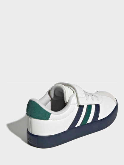 adidas White Vl Court 3.0 Trainers image 9
