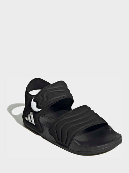 adidas Black adilette 3 Kids Slide Sandals image 1
