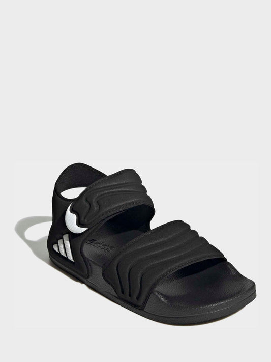 adidas Black adilette 3 Kids Slide Sandals image 1