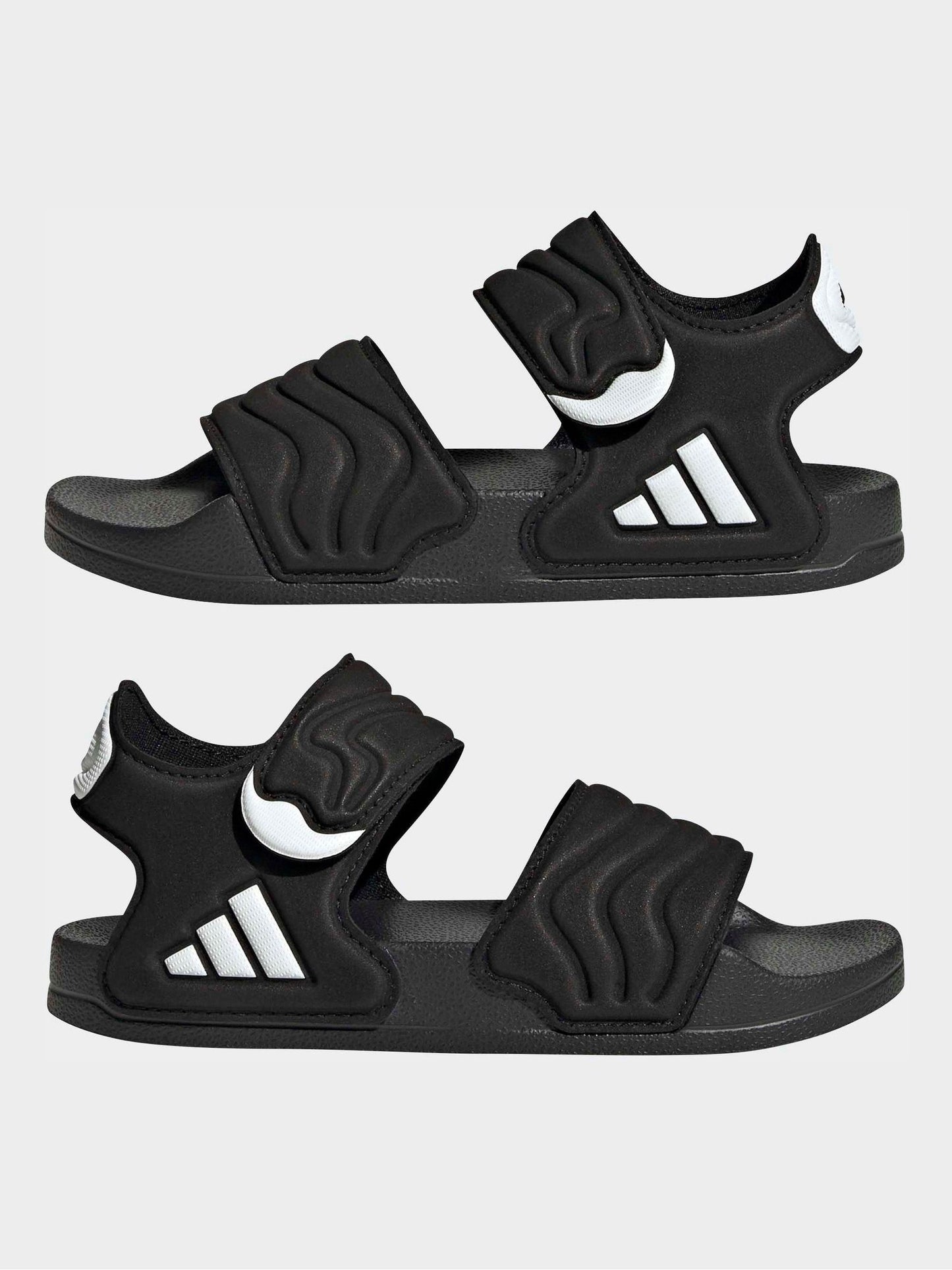 adidas Black adilette 3 Kids Slide Sandals image 4