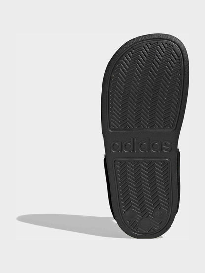 adidas Black adilette 3 Kids Slide Sandals image 5