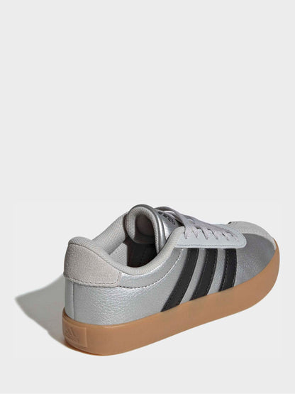 adidas Grey VL Court 3.0 Trainers image 3